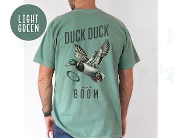 Wildlife Mallard Duck T-shirt Gift For Husband Dad Nature Outdoor Rugged Lifestyle Tee Bird Lover Flying Duck Graphic Humor Hunting Season