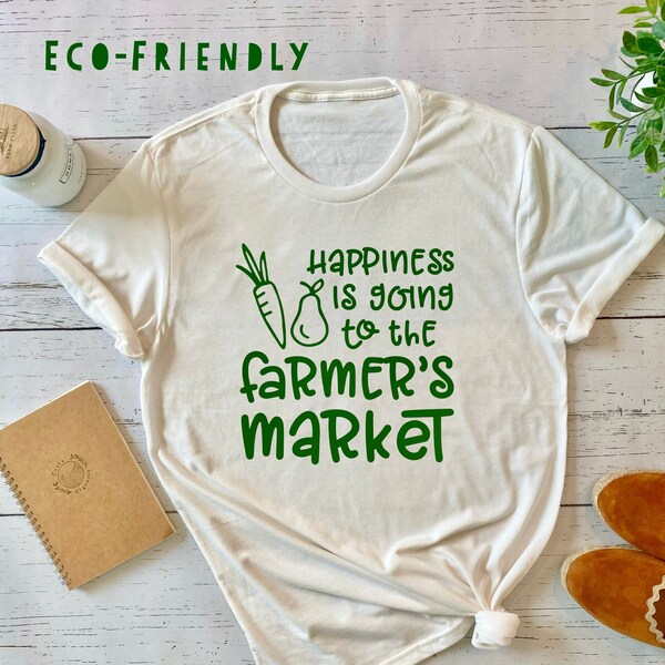 Farmers Market Everyday Tee, Off White