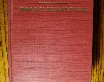 Father owned a circus by sherlock holmes evans, first edition signed by author