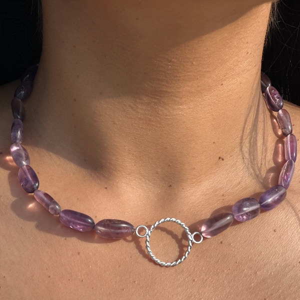 Meenakshi Amethyst Necklace