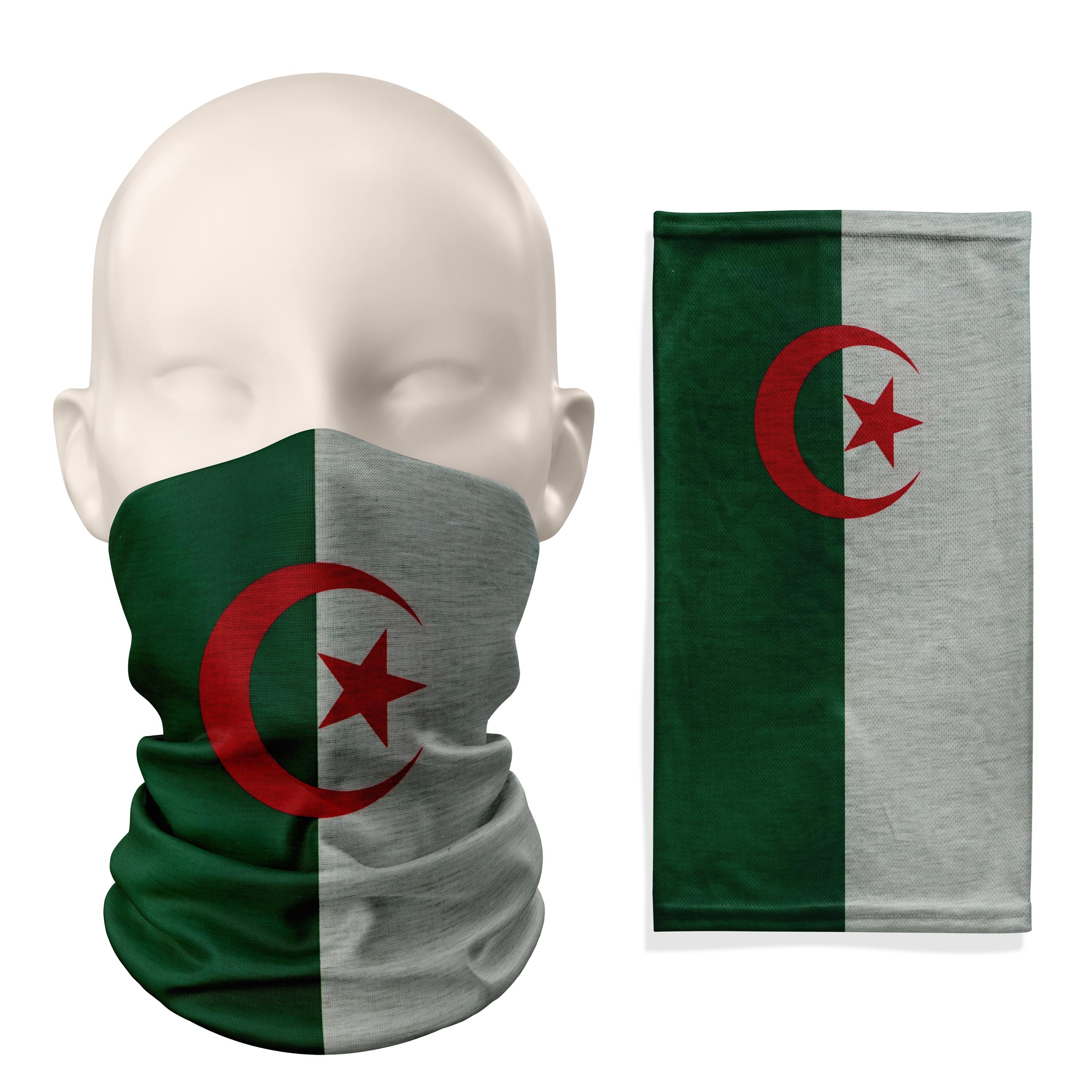 Écharpe Kabylie (Algérie) - Drapeau, Fanion, Cache-col - Supporters