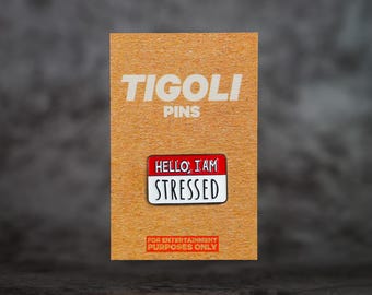 Hej, jag är stressad, rolig nål