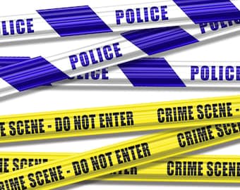 Crime Scene Barrier Tape: 3M Non-Adhesive Halloween Prop
