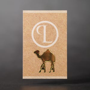 Camel Gold Pin Badge