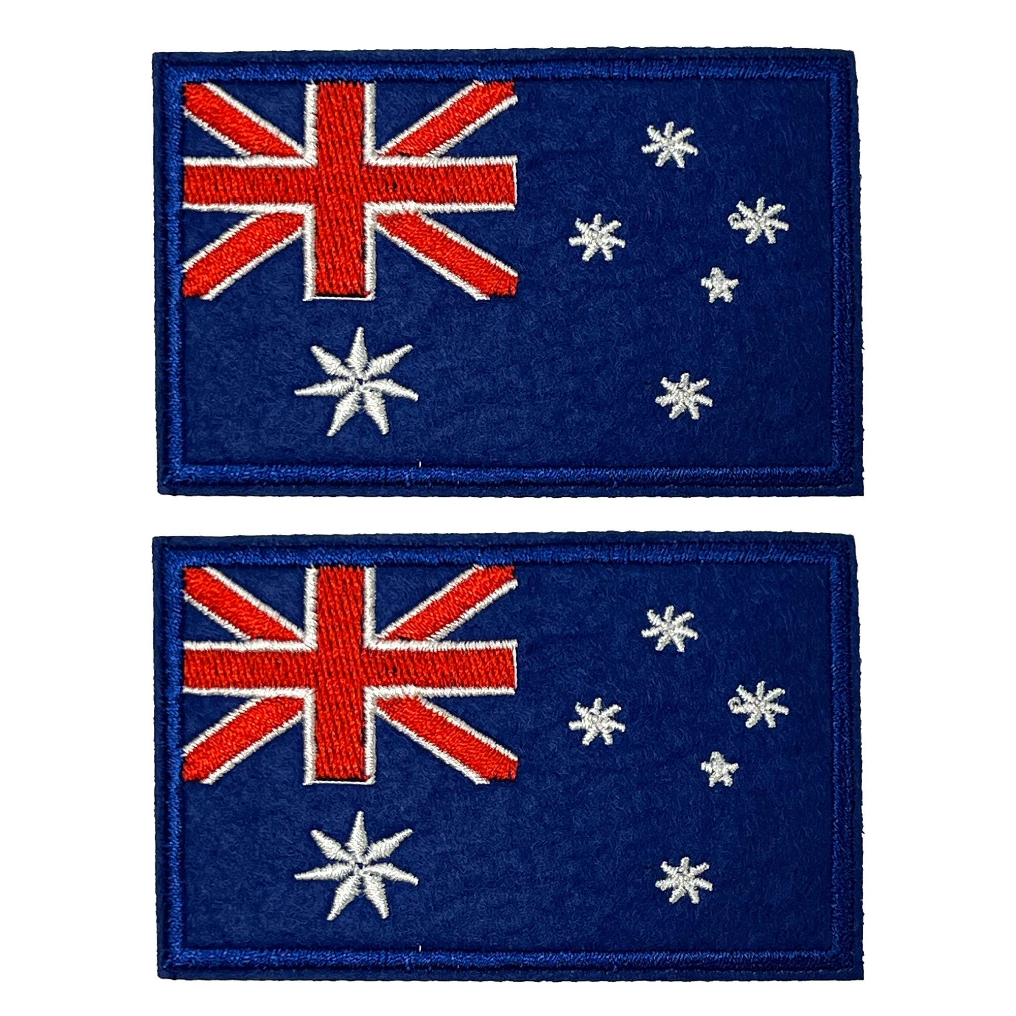 Australien-Aufnäher Zum Aufbügeln Oder Nähen – Bestickt, Ca. 7,8 X 6,2 Cm, Für Jacken, Rucksäcke, Jeans