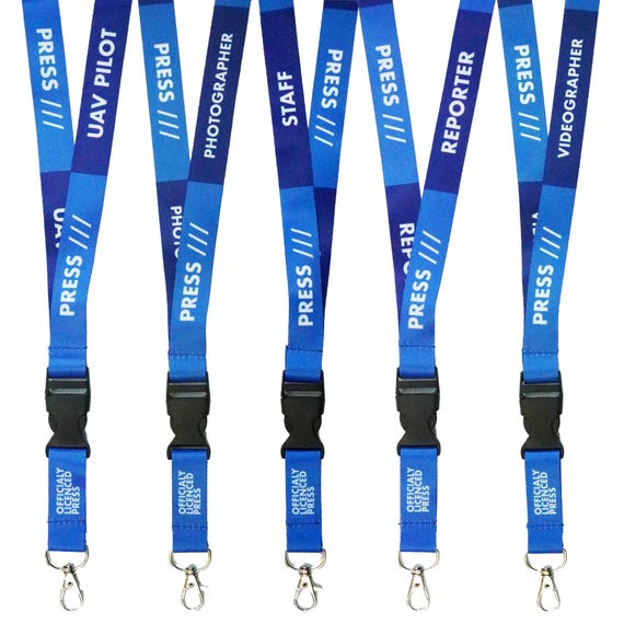 Bulk Pack Special Event Lanyards With Two Bull Dog Clips SPID 2260 ASSORTED Q25 - View #3