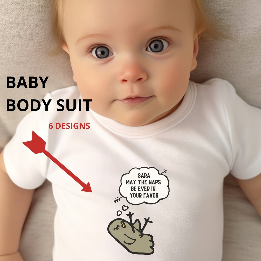 Baby Body Suit Mockingbird Games Cotton Infant Outfit Baby Etsy