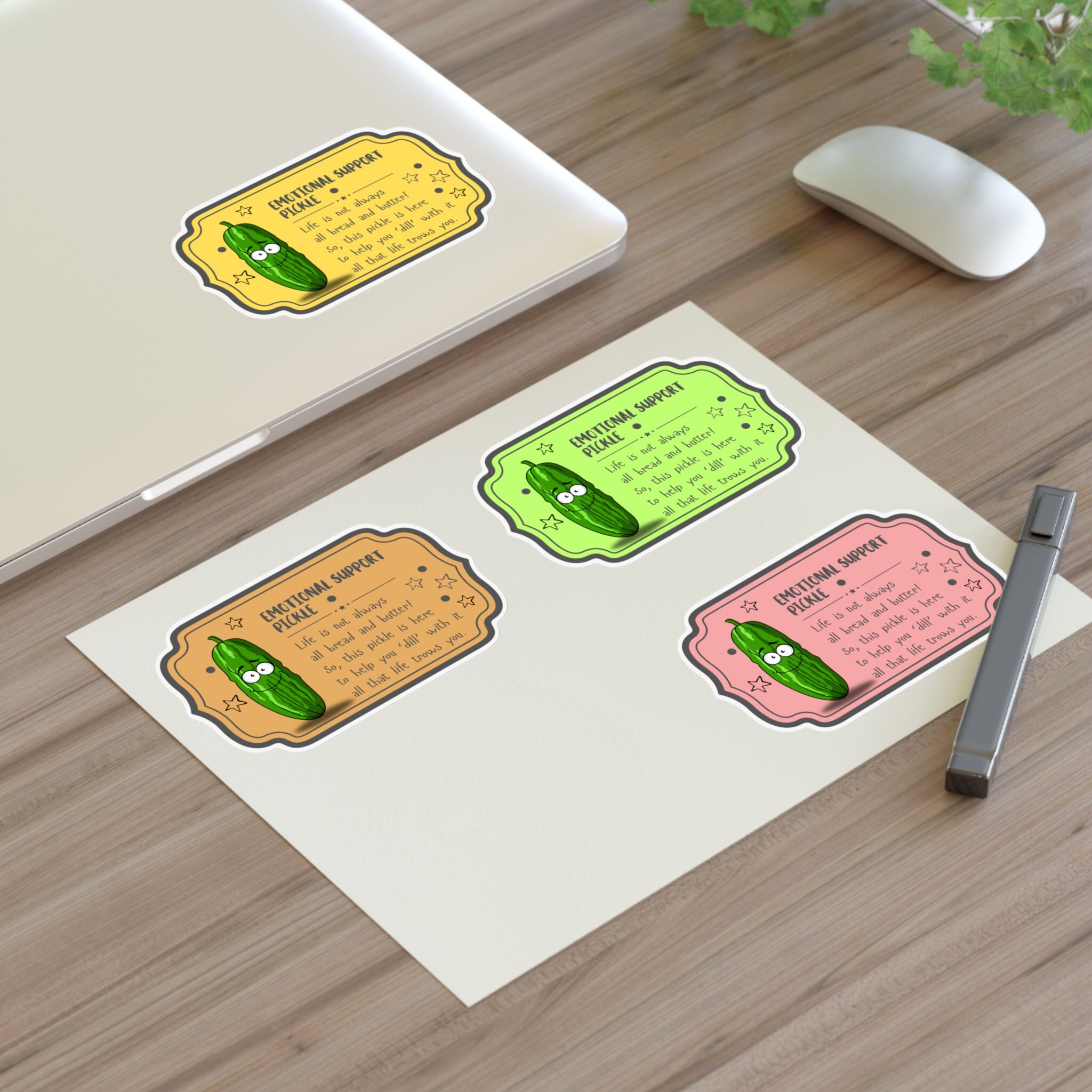 Mini Rice Clear Sticker Sheet – A Jar of Pickles