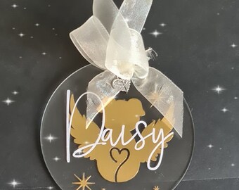 Pet Memory hanging disc/bauble