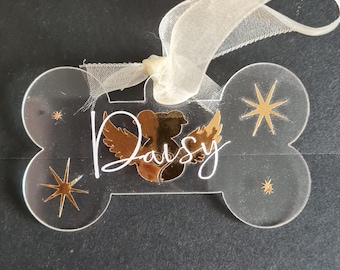 Pet Memory hanging bone
