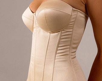 Corset Long Satin