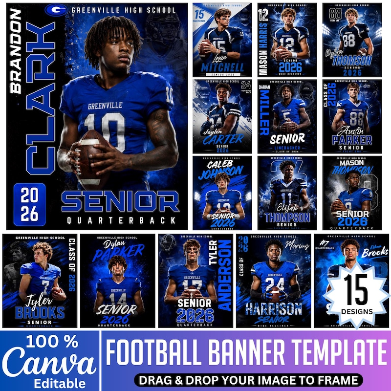 Football Sports Banners - Etsy