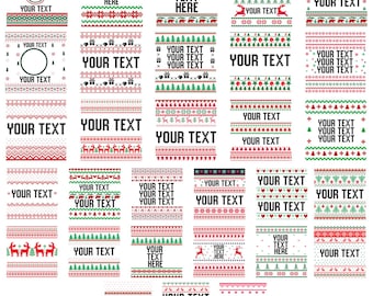 30 Christmas Ugly Sweater, Ugly Sweater Svg, Christmas Ugly Sweater Templates, Christmas Svg, Ugly Sweater Font, Ugly Sweater Svg For Cricut