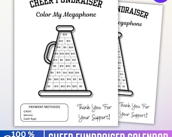 Cheer Fundraiser Template, Canva Editable Cheer Fundraiser Flyer, Cheerleading Donation Sheet, Fill My Bow, Team Fundraising, Digital File