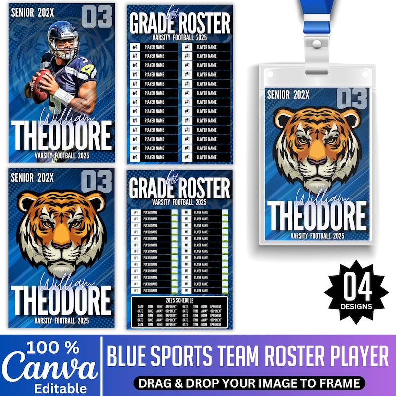 Player Roster Announcement - Etsy