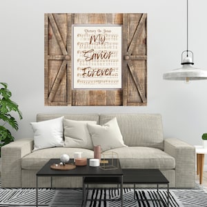 Victory in Jesus Wall Art