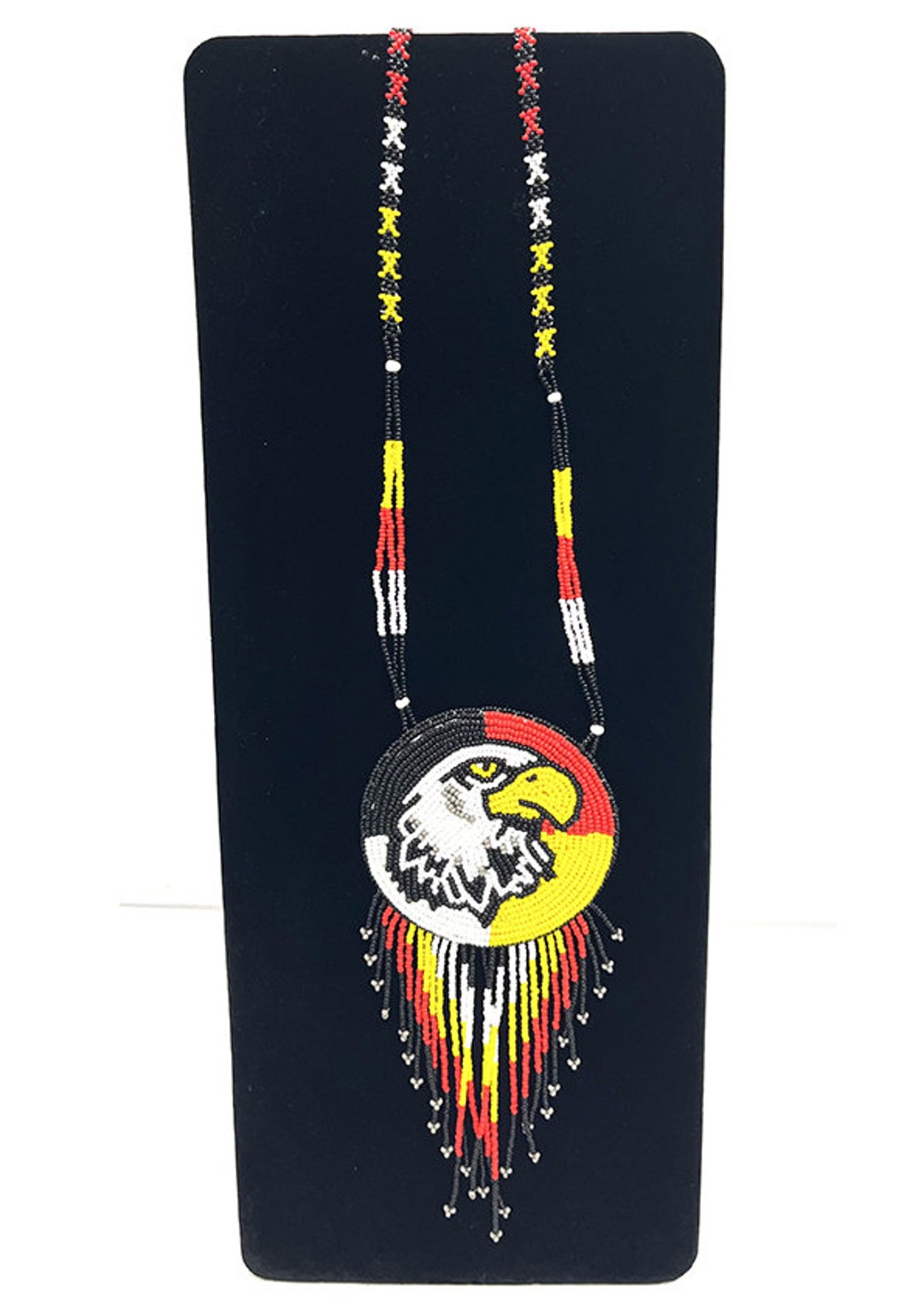 Medallion Four Directions Eagle Etsy