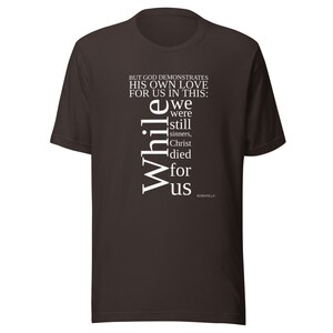 Redeem Through Sacrifice Christian T Shirt Redeem Through Sacrifice Christian T Shirt