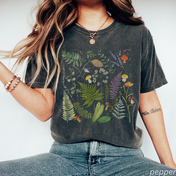 Comfort Colors® Plant Shirt for Women Plant Shirt Herbology Shirt Plant Lover Plant Shirt Plant Lover T Shirt Plant Lover Gift for Plant Mom