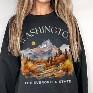 Pacific Northwest Sweatshirt PNW Sweatshirt Pacific Northwest Sweater Pacific Northwest Crewneck Oregon Washington Idaho Sweatshirt Gift