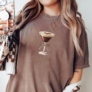 Espresso Martini Shirt, Espresso Martini Tshirt, Tini Time, Espresso Shirt, Espresso Martini Social Club Espresso Martini Lover Gift for Her