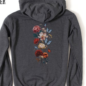 トップス sculptor Cottage Zip-Up Hoodie Flower Cottage Zip-Up Hoodie Flower – Sculptor