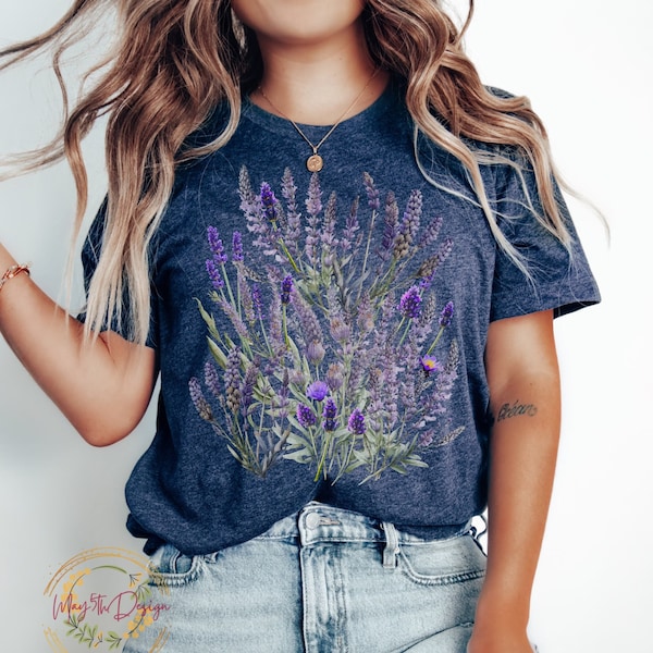 Vintage Cottagecore Shirt, Boho Wilflowers Shirt, Vintage Botanical Flower Shirt, Gardening Shirt, Nature Shirt, Garden Lover Shirt