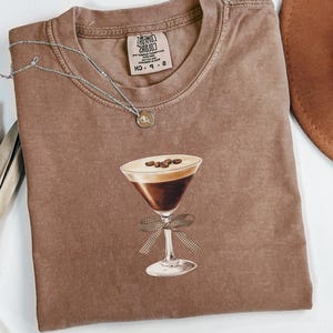 Espresso Martini Shirt, Espresso Martini Tshirt, Tini Time, Espresso Shirt, Espresso Martini Social Club Espresso Martini Lover Gift for Her