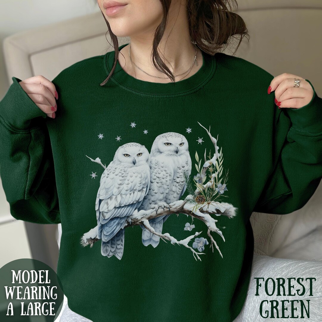 Sequin Owl Sweatshirt main image 1