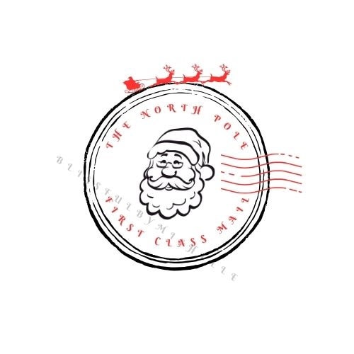 The North Pole Stamp | Official North Pole Mail | North Pole ...