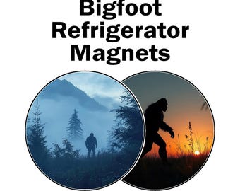 Bigfoot Refrigerator Magnets
