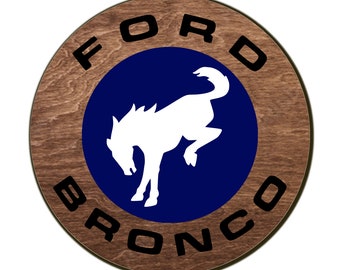 Ford Bronco Coaster Set