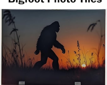 Bigfoot Photo Tiles - 3 Designs