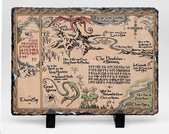 Thorin's Map Photo Slate