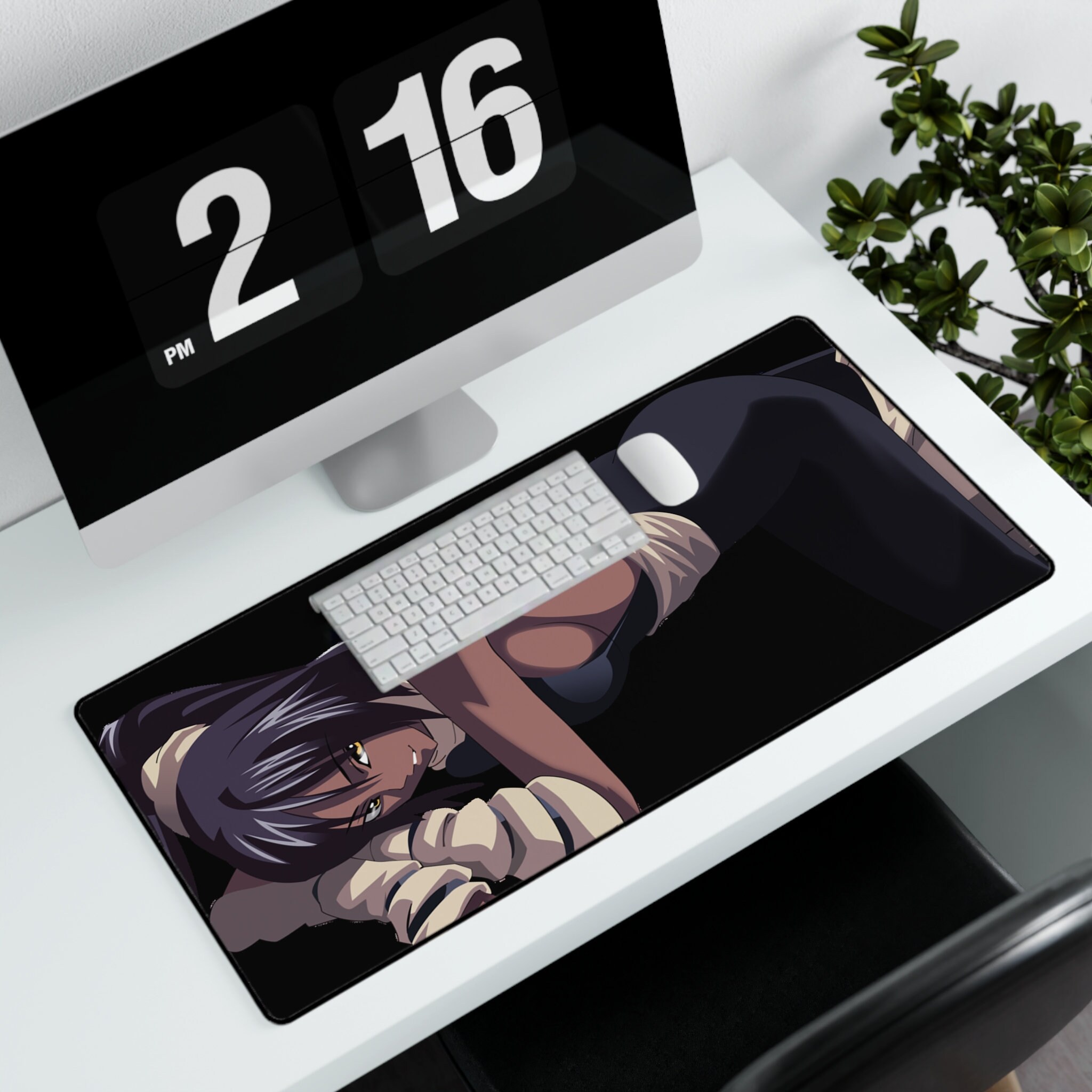 Lrg Yoruichi Waifu Gaming Desk/playmats Etsy