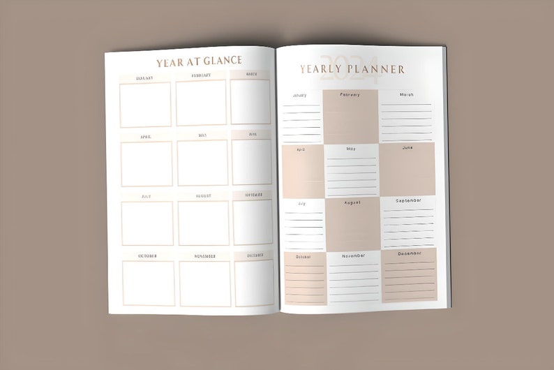 2024 Planner 365 Days Digital Calendar Goodnotes Planner - Etsy