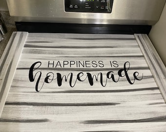Personalized stove cover