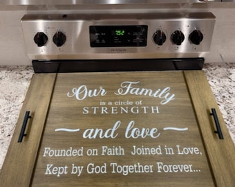 Personalized stove covers