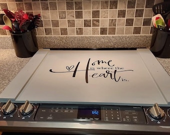 Personalized stove cover