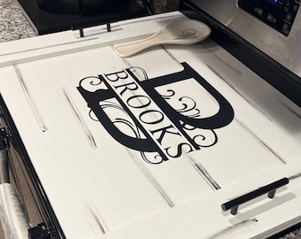 Personalized stove cover