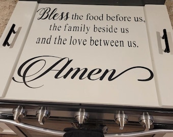 Personalized stove cover