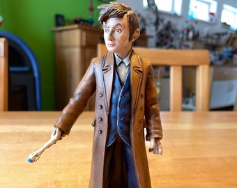 10. Doctor Who David Tennant Hand painted
