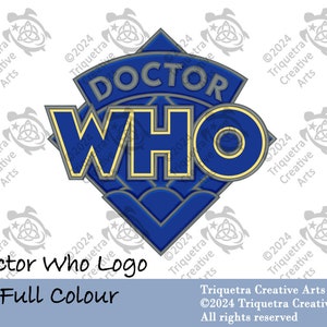 Doctor Who Logo - Full Colour PNG / JPG / TIFF