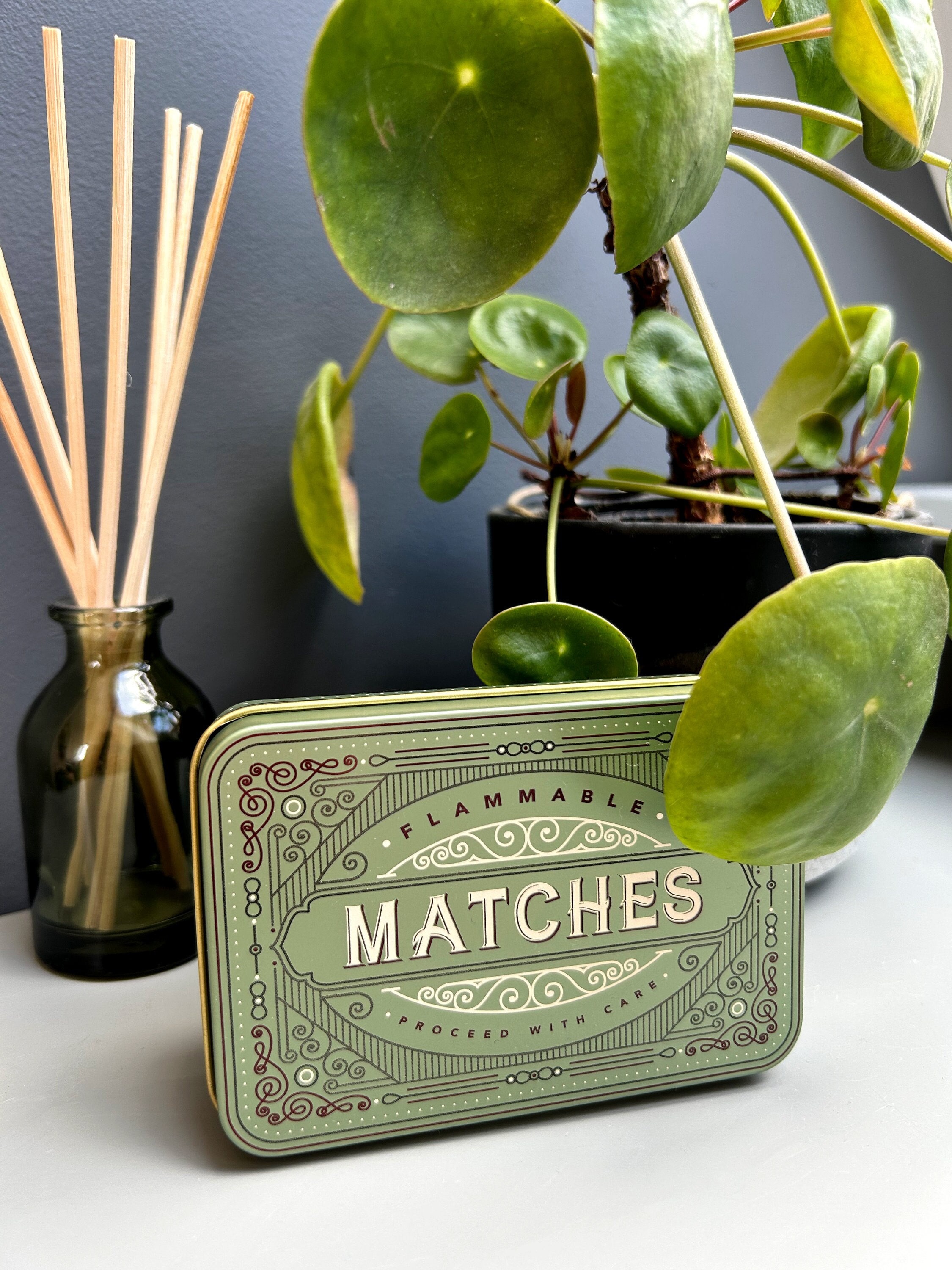 Matchbox Match Tin Metal Box Storage Holder Matches Firelighters