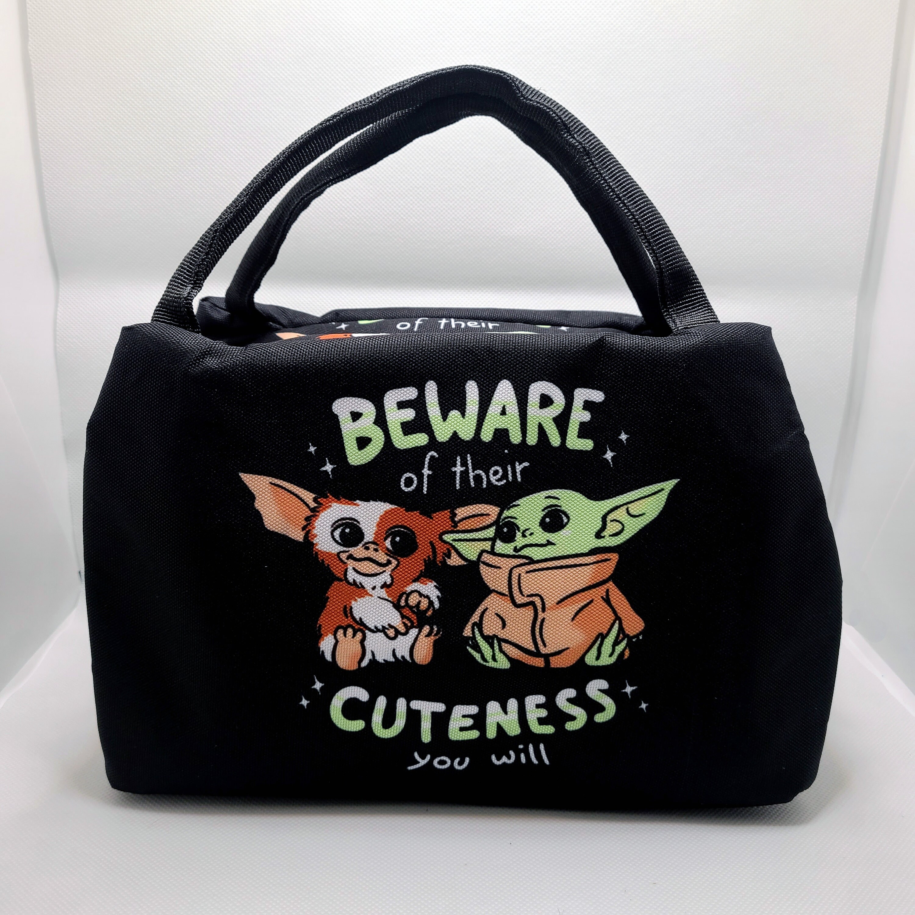 NEW Gizmo & Grogu Baby Yoda Star Wars Lunch Bag Beware - Etsy