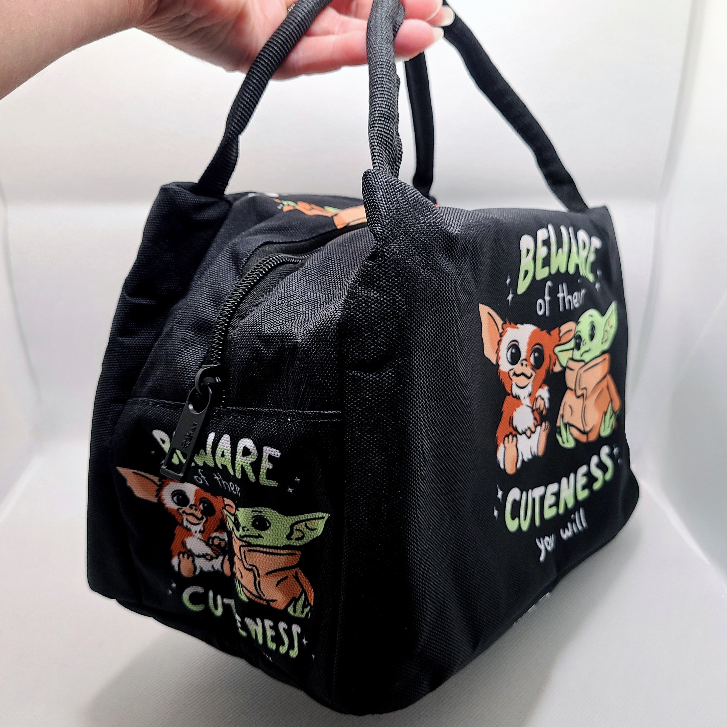 NEW Gizmo & Grogu Baby Yoda Star Wars Lunch Bag Beware - Etsy