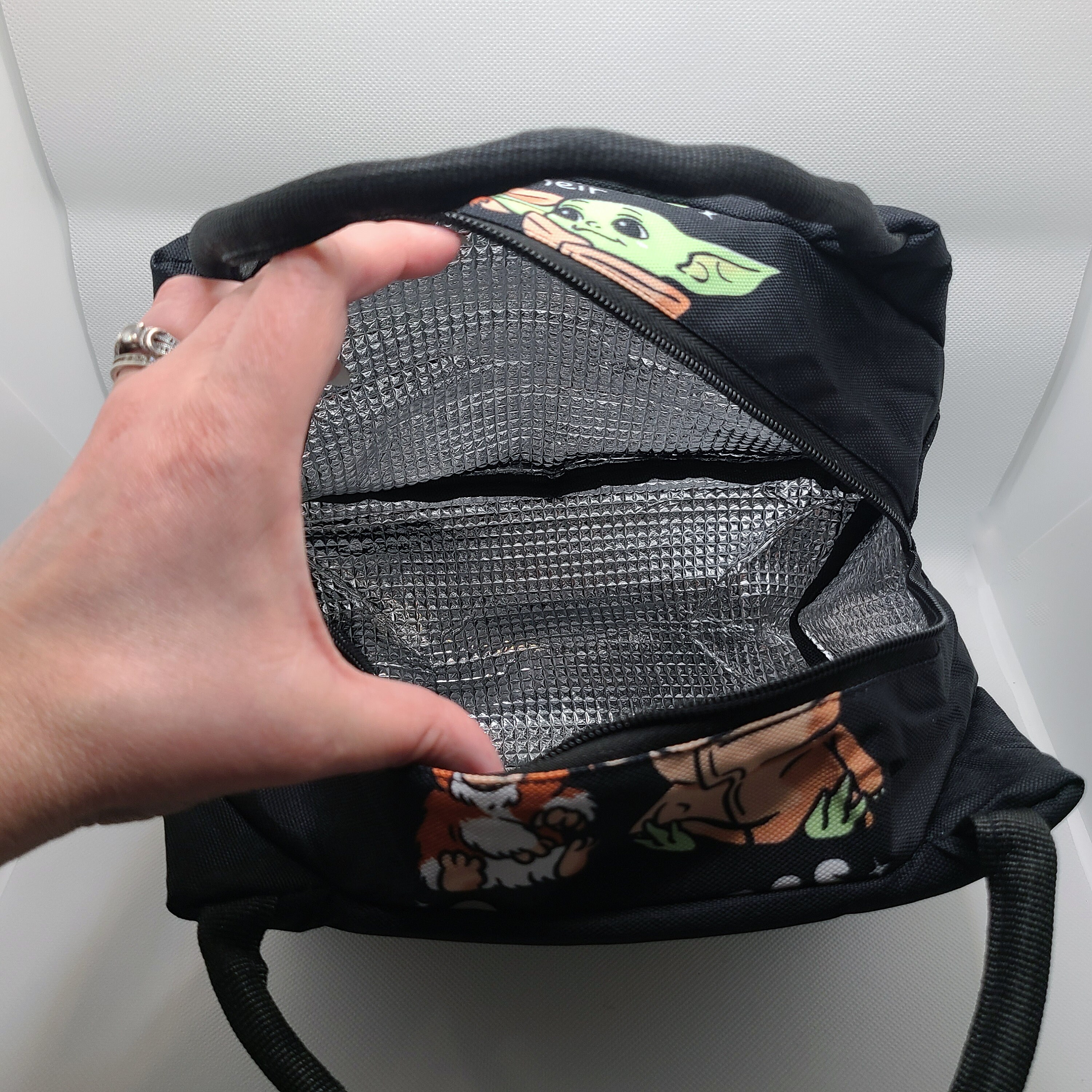 NEW Gizmo & Grogu Baby Yoda Star Wars Lunch Bag Beware - Etsy