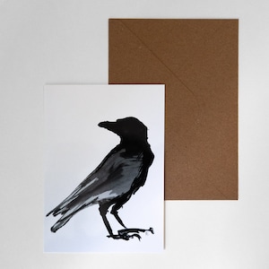 Postcard Raven image 1