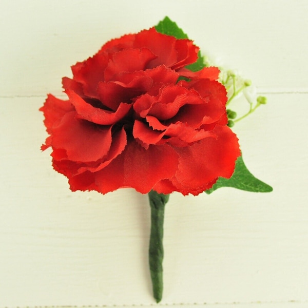 Red Carnations Etsy UK