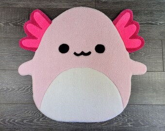 Squishmallows Archie the Axolotl Handmade Rug